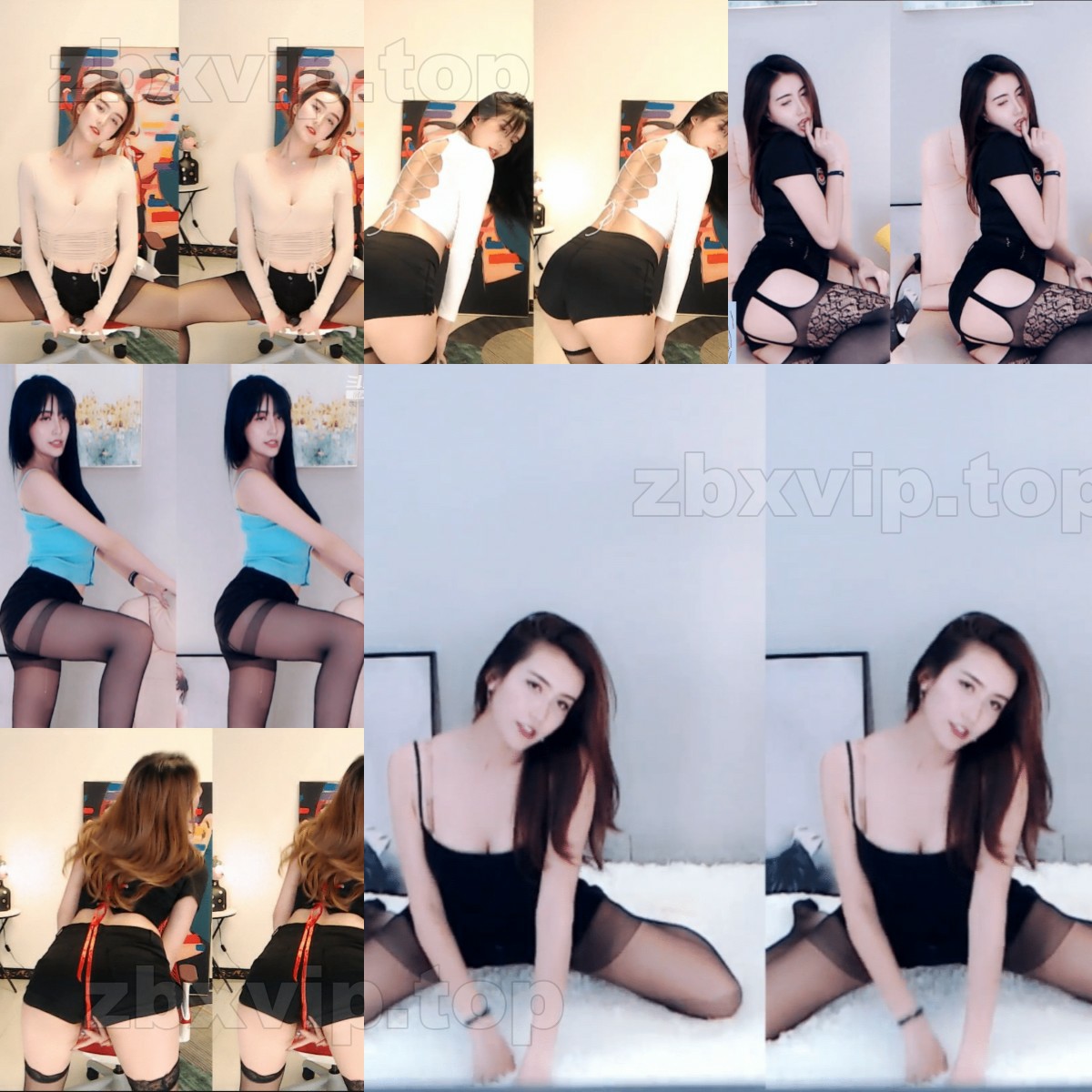 【斗鱼】skin婕宝宝 飞机群（21V）
