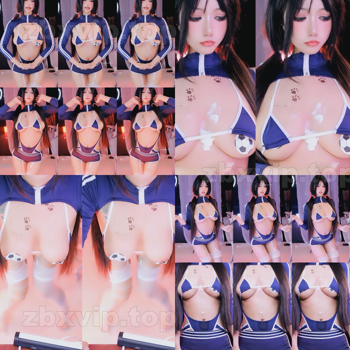 【CC主播】雅恩北北 付费群定制 （2V）