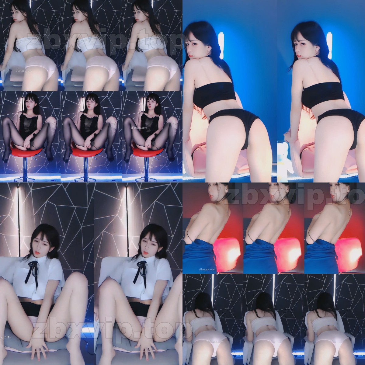 【虎牙主播】白菜妹妹  林忆忆 付费定制（9V）