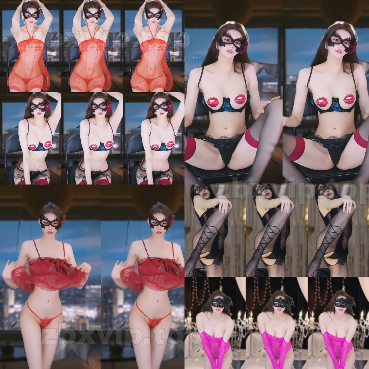 【CC主播】白妖妖 土豪群定制（6V）