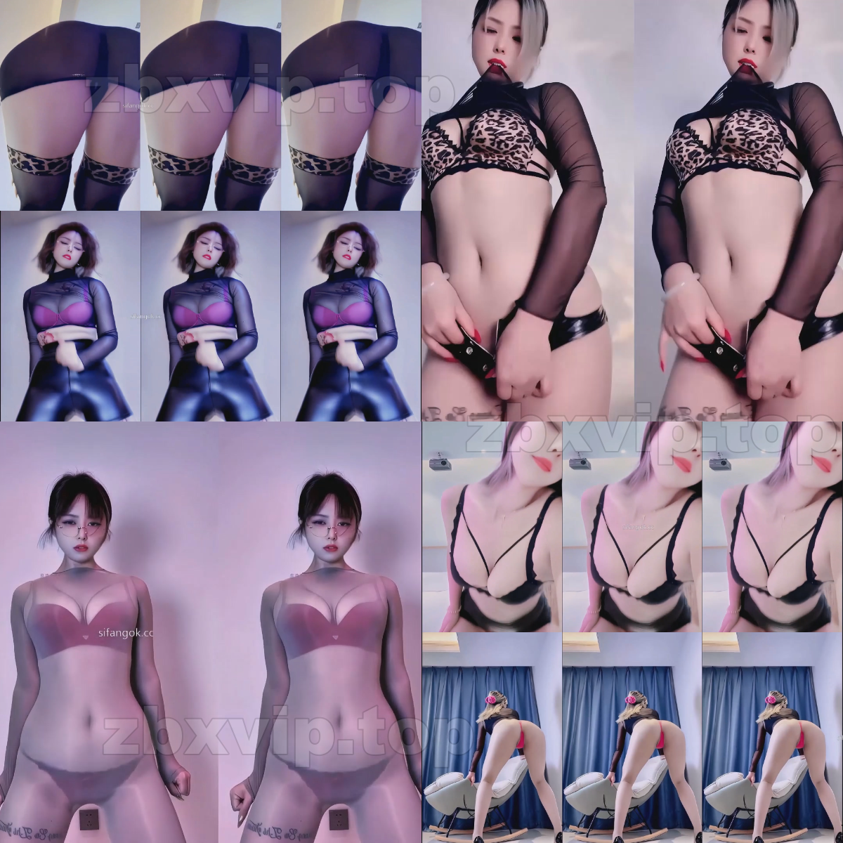 【快手主播】猫儿 付费群定制（7V）