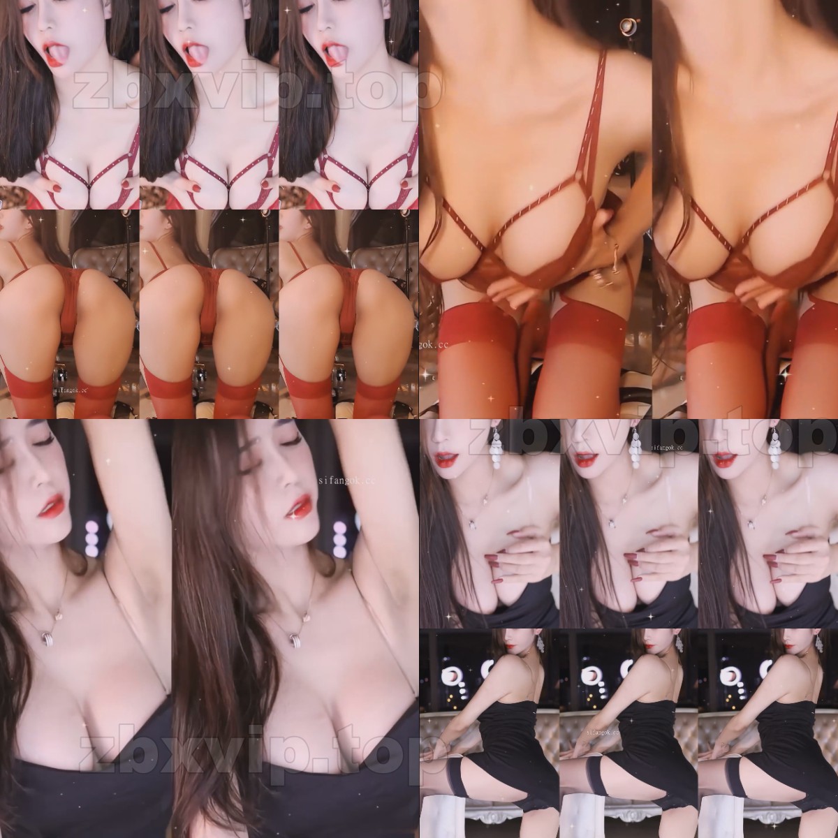 【虎牙主播】长腿兮兮 付费高级群定制（2V）