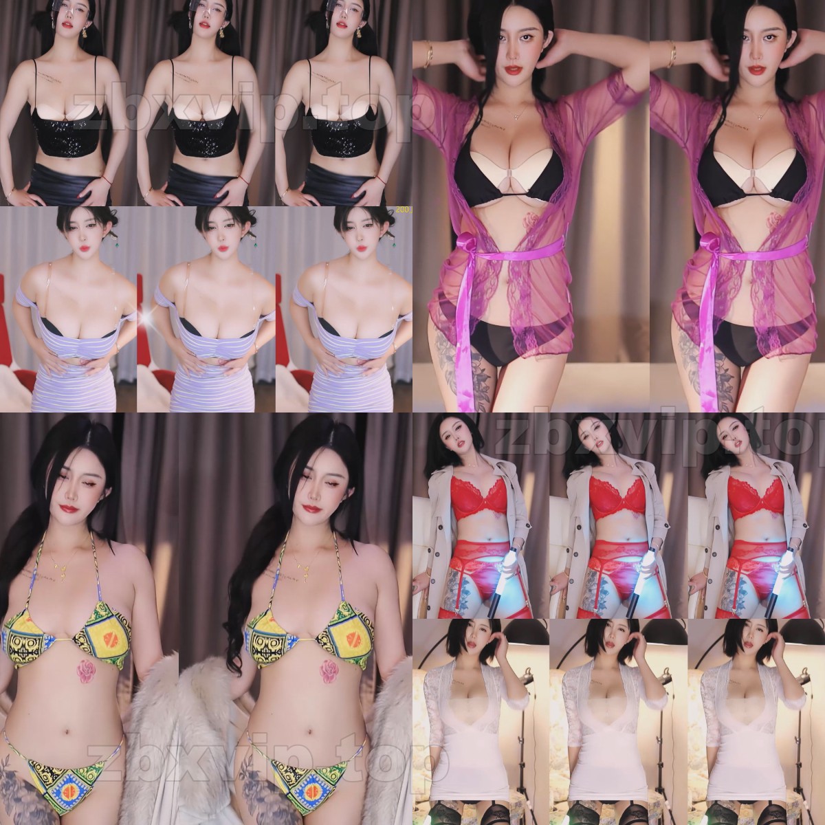 【CC主播】依阳baby 付费群定制（8V）