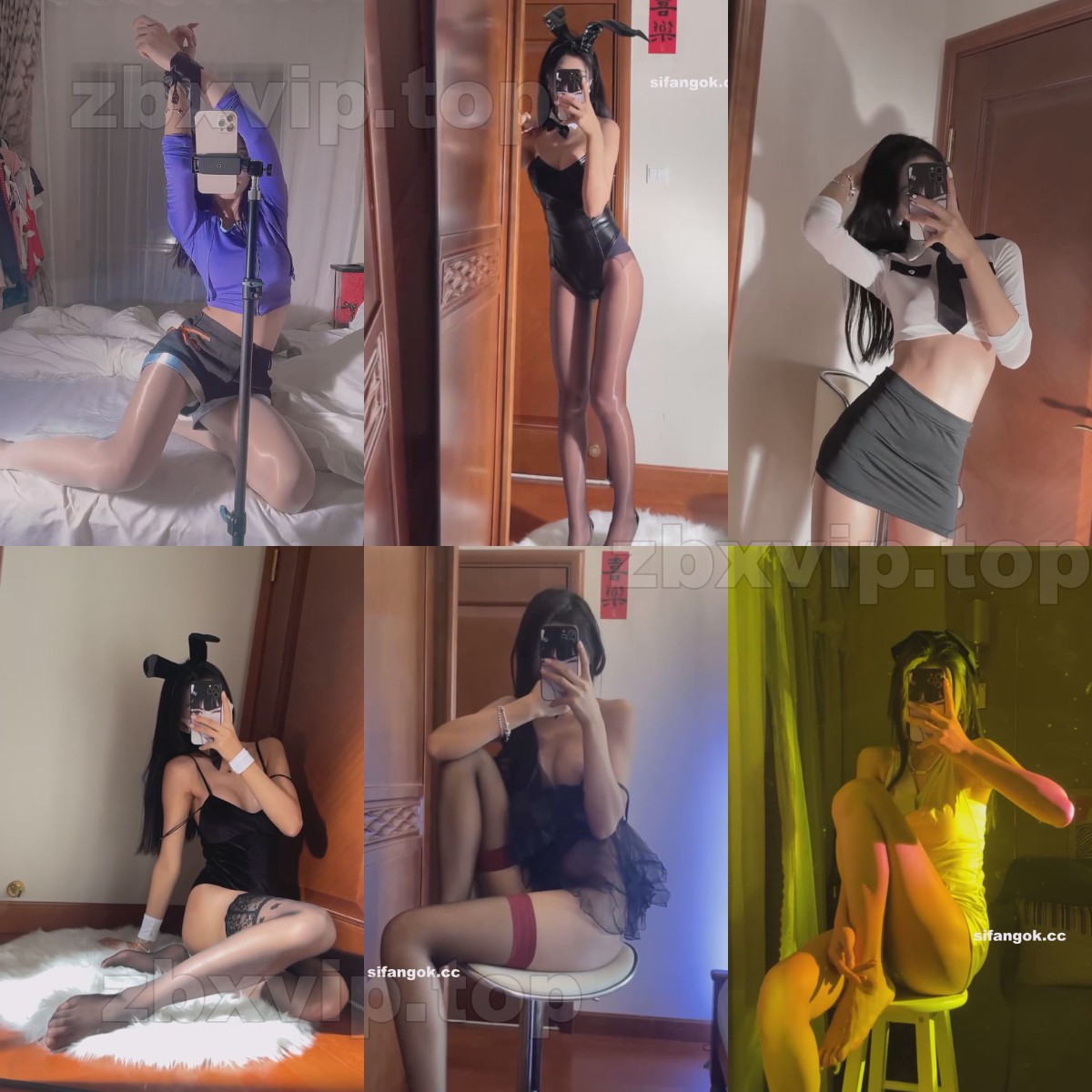 【抖音主播】 十喜儿 付费群定制（18V）