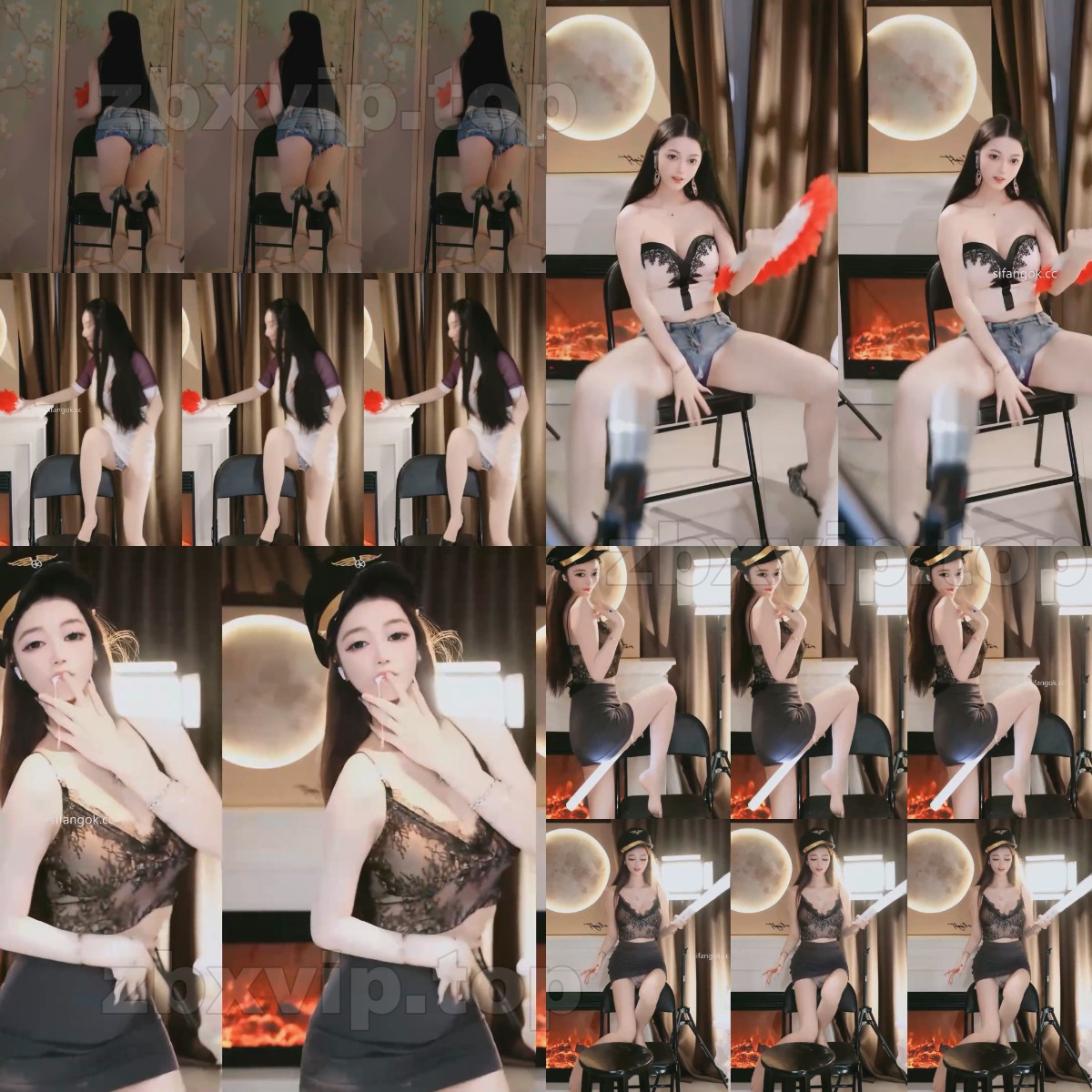 【来秀主播】迪娜baby  直播整活（3V）